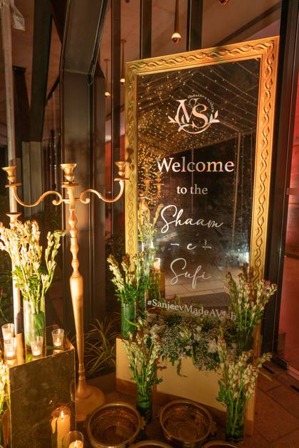 Signage and Gate / Entrance — Sufi Night decor — Alila Diwa Goa